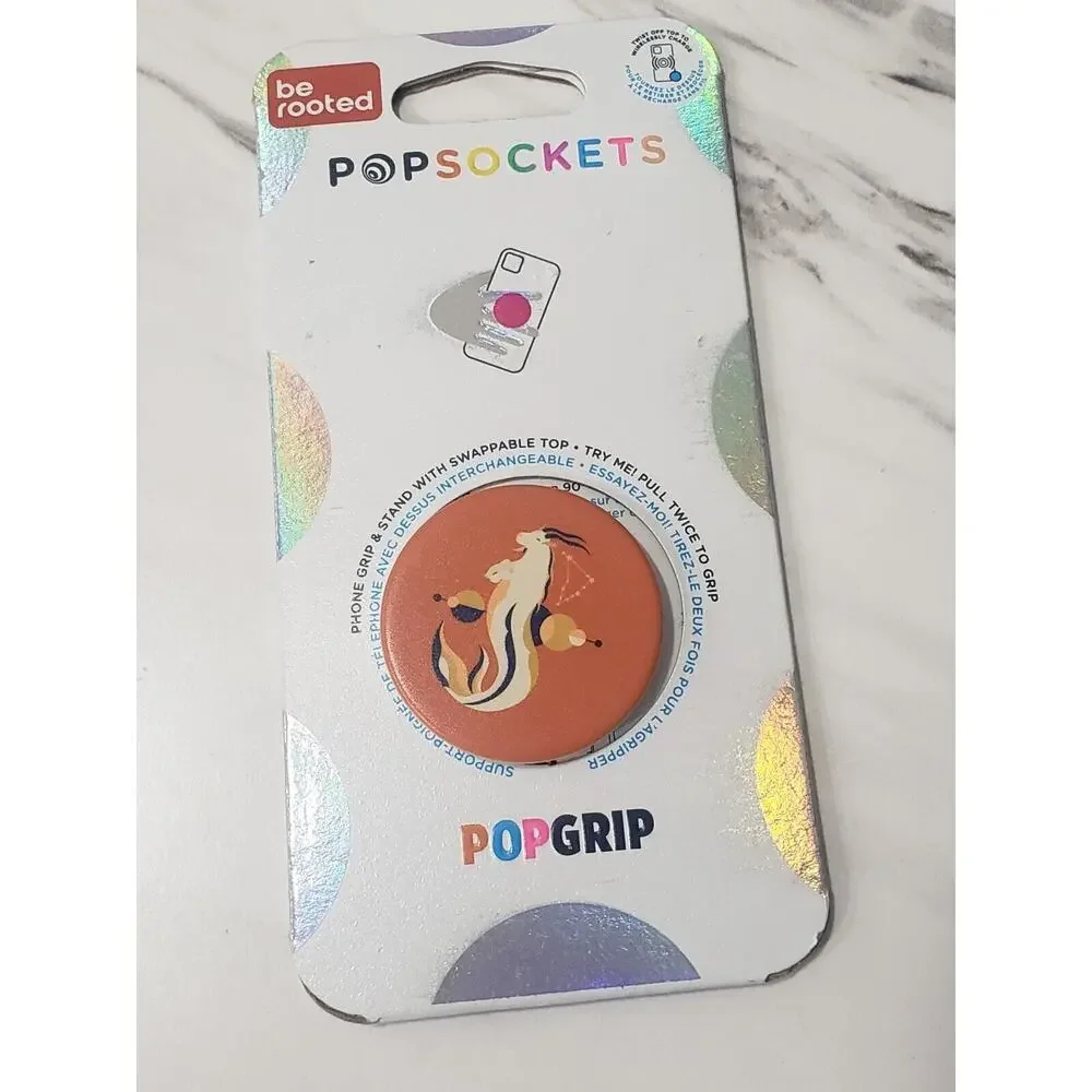 NEW‎ PopSockets Popgrip Phone Holder Stand CAPRICORN zodiac astrology sun moon
